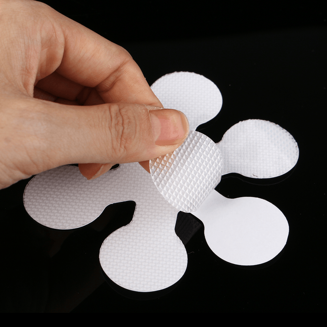 20Pcs Non-Slip Applique Stickers Bath Tub Treads anti Skid Shower Bathroom Mat Waterproof Tape