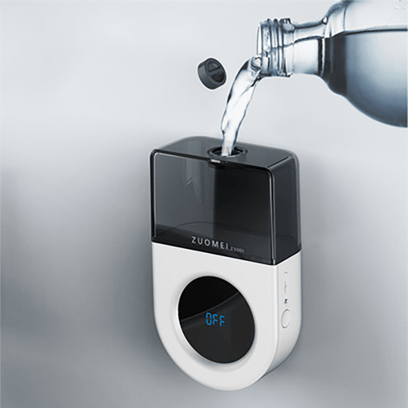 Wall-Mounted LED Displayed Battery Automatic Soap Dispenser Contact-Free 3 Bubble Modes Adjustable Hand Sanitizer