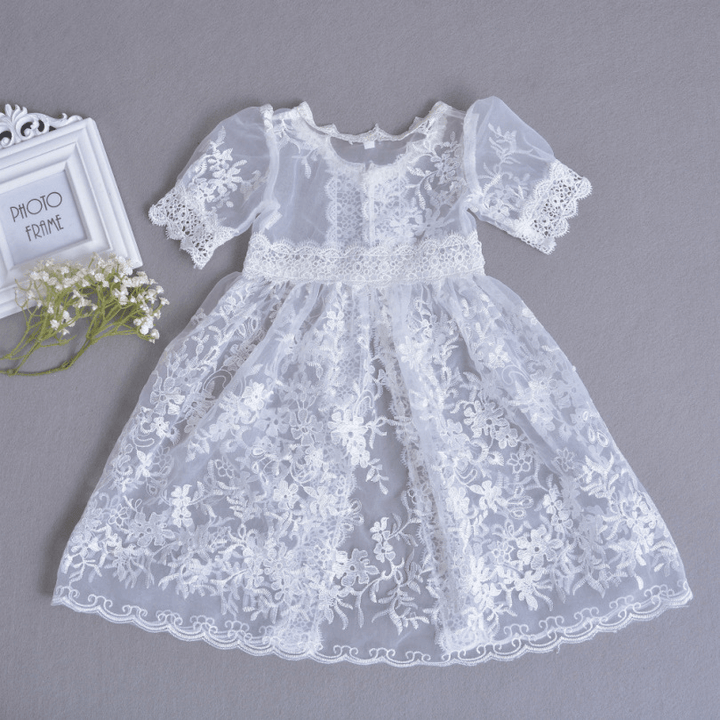 Cross Border for Fast Selling Baby Princess Dress, Baby Wash Gown, Lace Dress, Three Sets of Full Moon Skirt