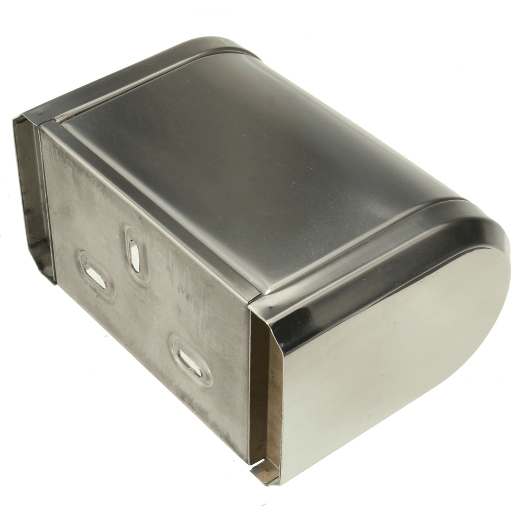 Stainless Steel Chrome Toilet Bathroom Wall Mounted Roll Paper Shelf Holder Tissue Box Holder