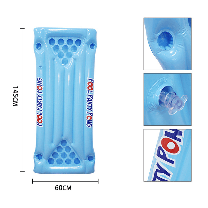 Swimming Pool Float Liquor Table Holder Pool Pond Inflatable Air Mattress for Home Sports Gam Party