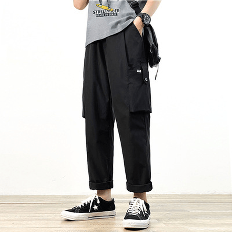 Men'S Loose Casual Thin Straight Leg Pants