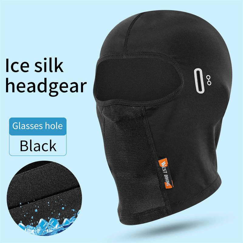 Sports Hat UV Protection Cycling Helmet Lined Headscarf Headband