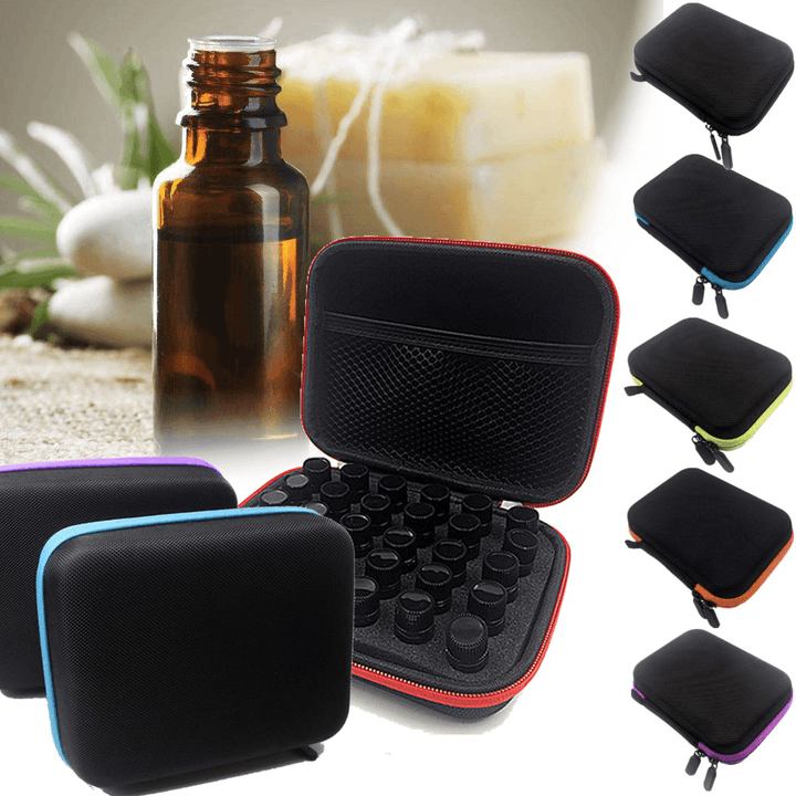 30 Bottles 1~3Ml Essential Oil Case Carry Box Portable Travel Storage Holder Bag