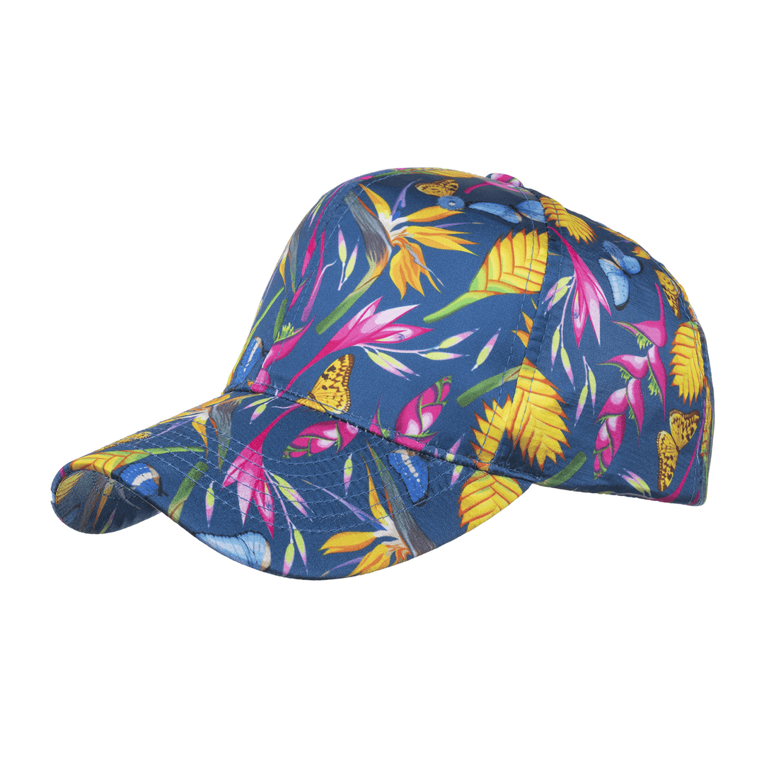 Men'S and Women'S Printed Embroidered Sun Visor Cap