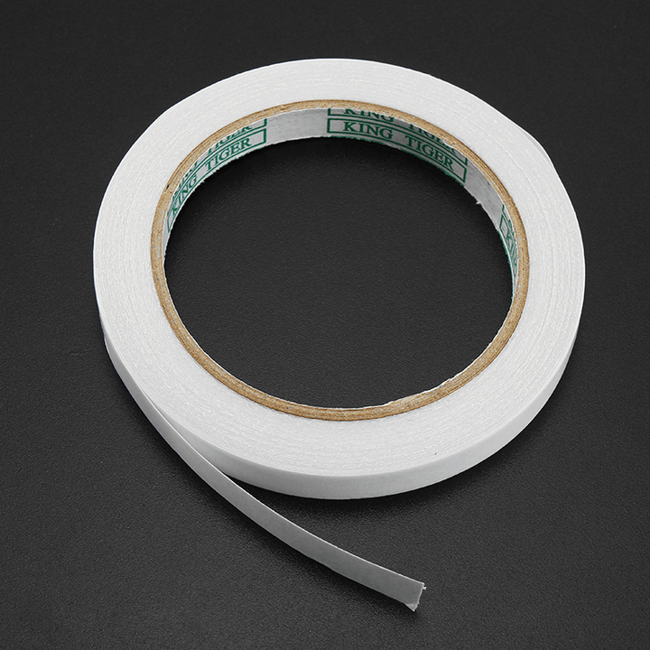 5Pcs 1Cmx20M Double Sided Tape Oily Adhesive High Temperature Resistant Tape