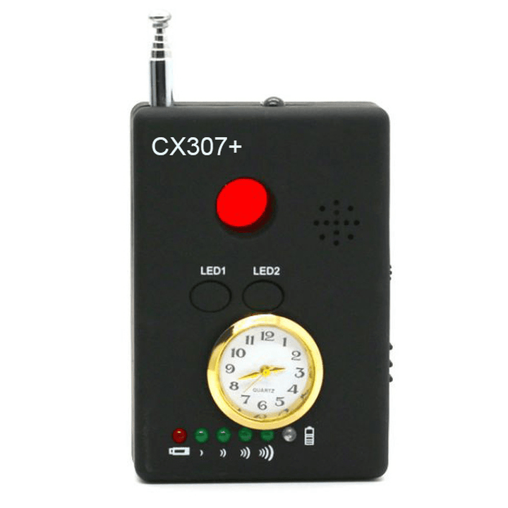 XANES CX307+ Full Range Wireless Signal Detector Bug RF Detector Sport Camera Lens