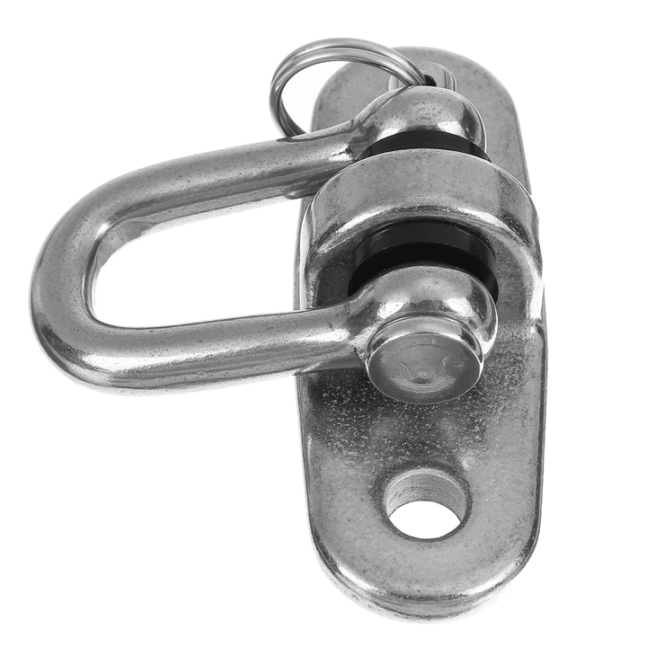 Hanging Basket Accessories Stainless Steel 360° Swivel Swing Fixed Buckles