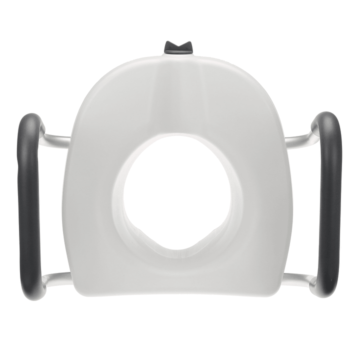 Removable Raised Toilet Seat with Arms Handles Padded Disability Aid Elderly Supports