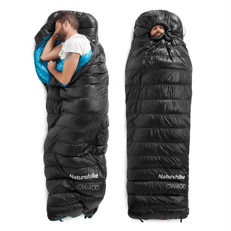 Naturehike 550FP Sleeping Bag Winter Folding Portable Lightweight Goose down Sleeping Mat Quilts Camping Travel