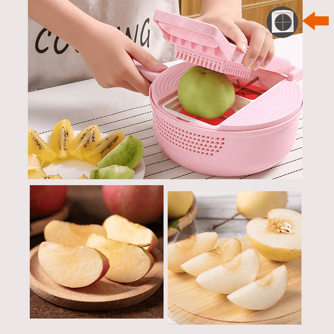 9 in 1 Multifunctional Easy Food Chopper Cutter Vegetable Cutter Blender Chopper Slicer