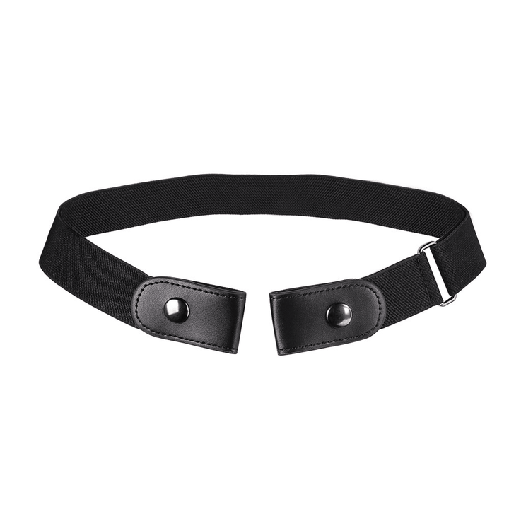 Fashion Women Adjustable No Buckle Stretch Belt - MRSLM