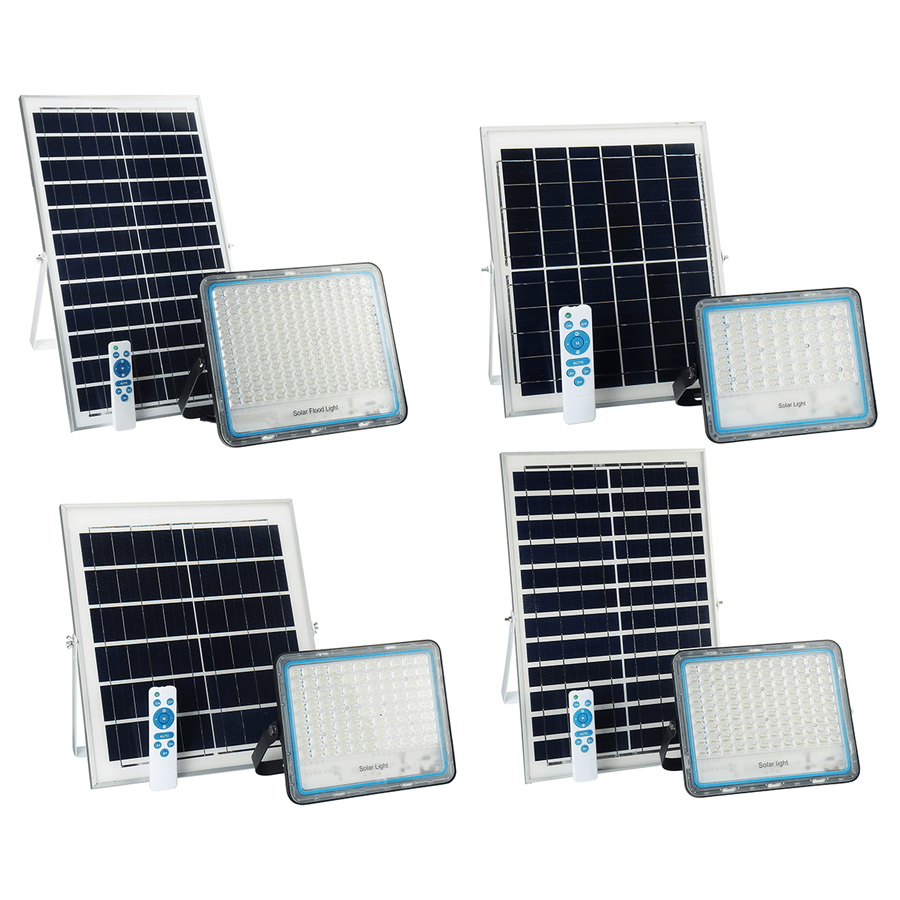 150W to 400W Outdoor Remote Control Light 4Modes Waterproof Solar Flood Light Multi Function Garden Light - MRSLM