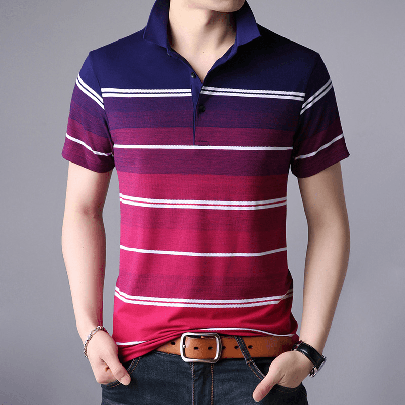 Mens Short Sleeve T-Shirt Casual Top Shirts