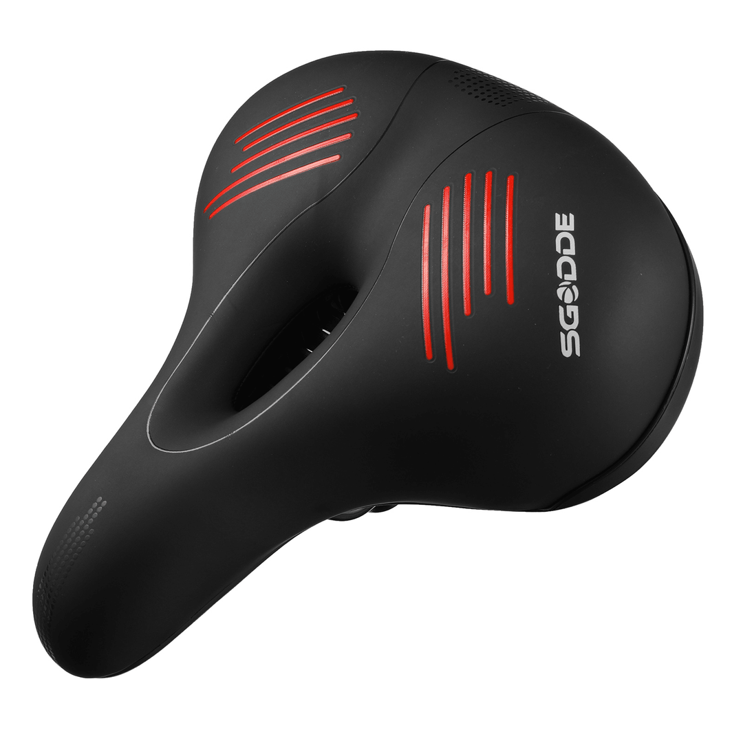 Bike Saddle Breathable Hollow Shock Absorbed Comfortable Bicycle Seat Cushion Bike Accessories