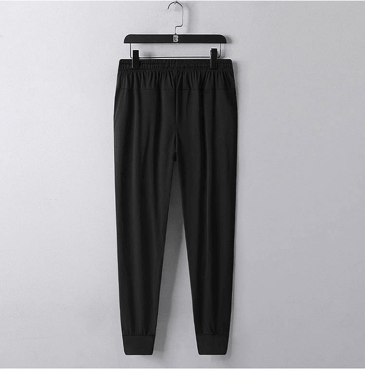 Men'S Breathable Casual Thin Ice Silk Trousers