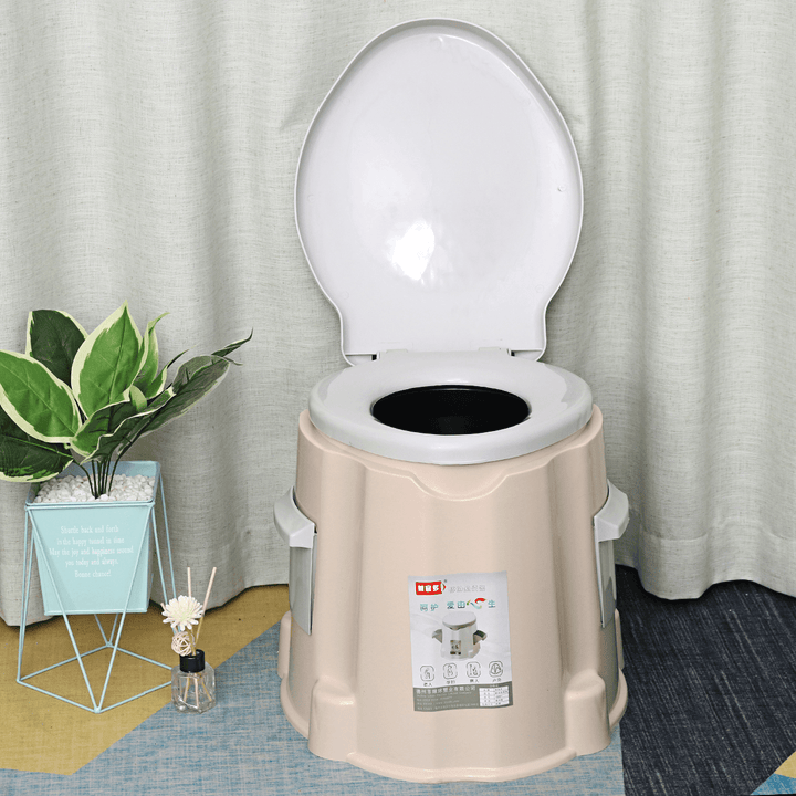 Portable Toilet Seat Old Gravida Home Bath Indoor Removable Potty Commode