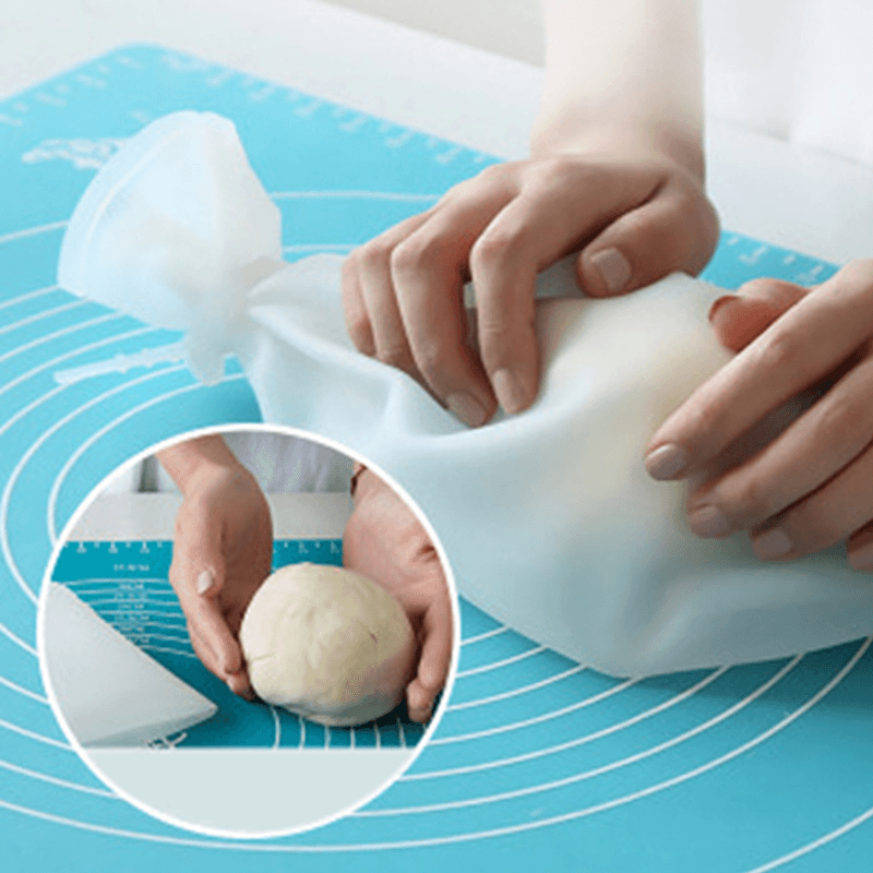 Multifunctional Household Non-Stick Hand Kneading Dough Bag Food Grade Silicone Material