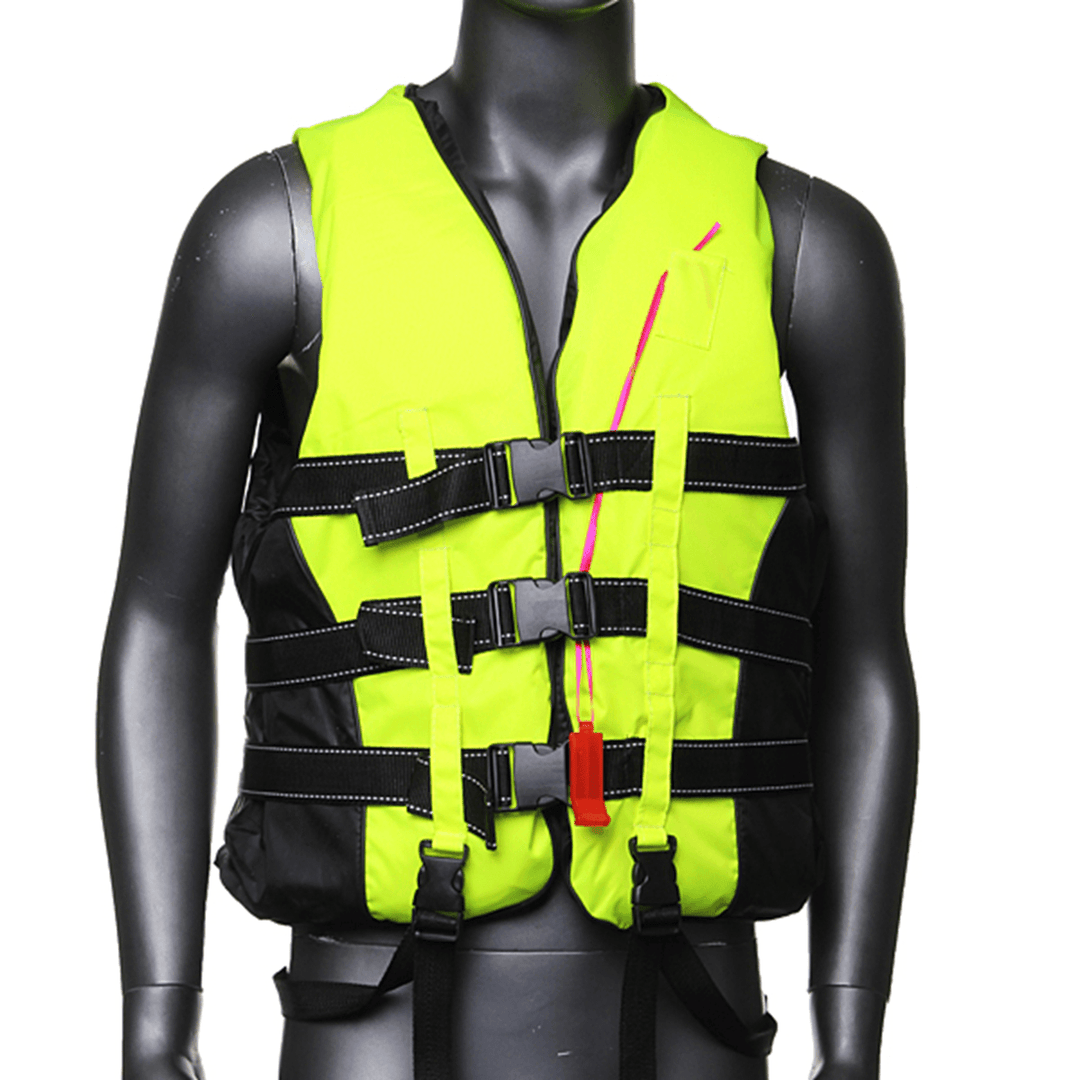 Adult Kids Life Jacket Kayak Ski Buoyancy Aid Vest Sailing Watersport - MRSLM