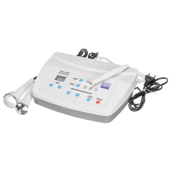 220V 2 in 1 Scanning Skin Spot Instrument Beauty Body Ultrasonic Beauty Instrument Beauty Machine Equipment Skin Cleansing