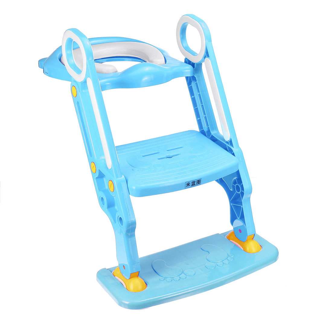 380*180*80 Mm Auxiliary Toilet Ladder Kids Potty Training Seat