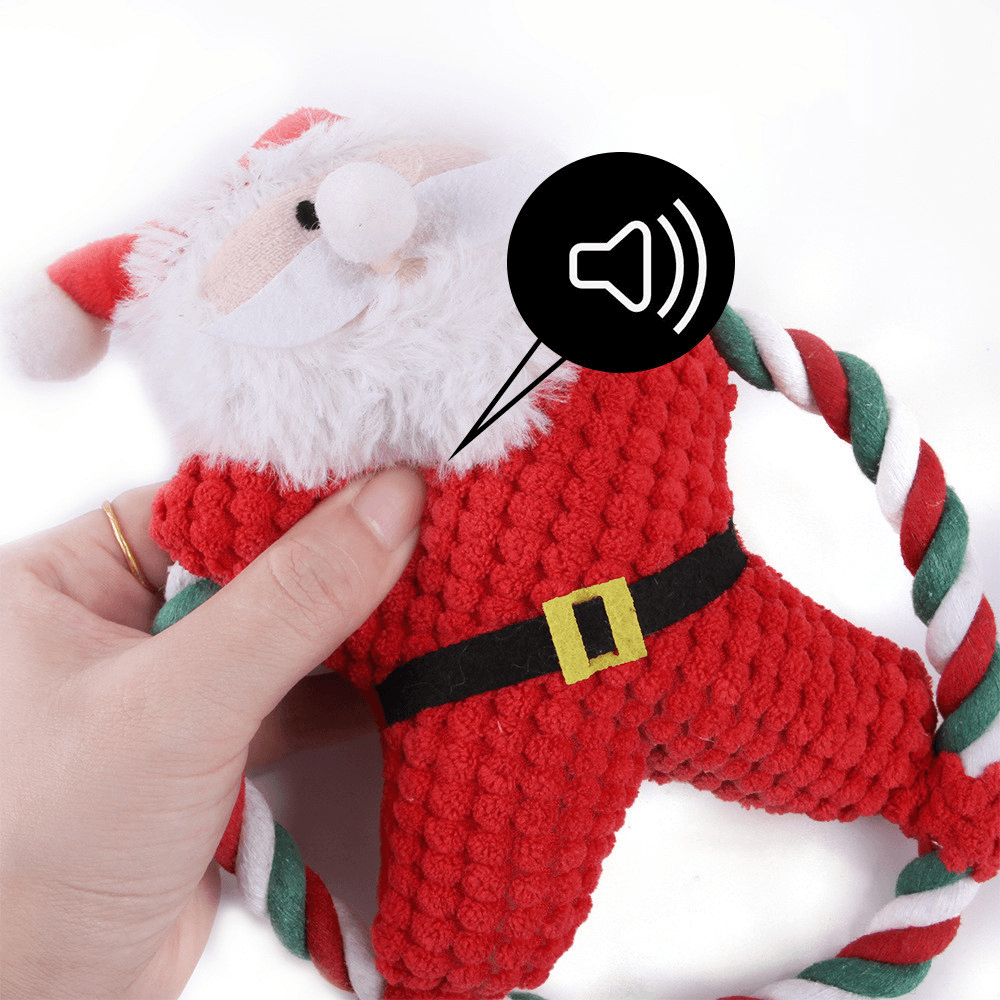 Pet Christmas Plush Toys Gnawaccompany and Vent