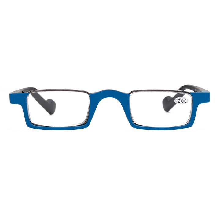 Unisex TR90 Frame HD Reading Glasses Bendable Square Glasses