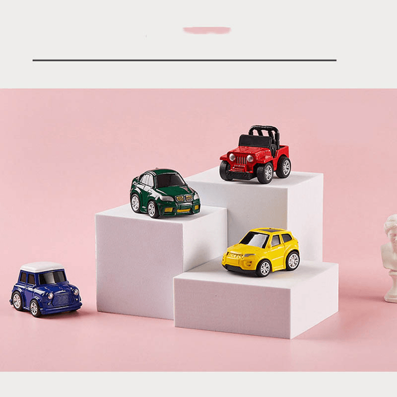 Creative Mini Alloy Cartoon Toy Car