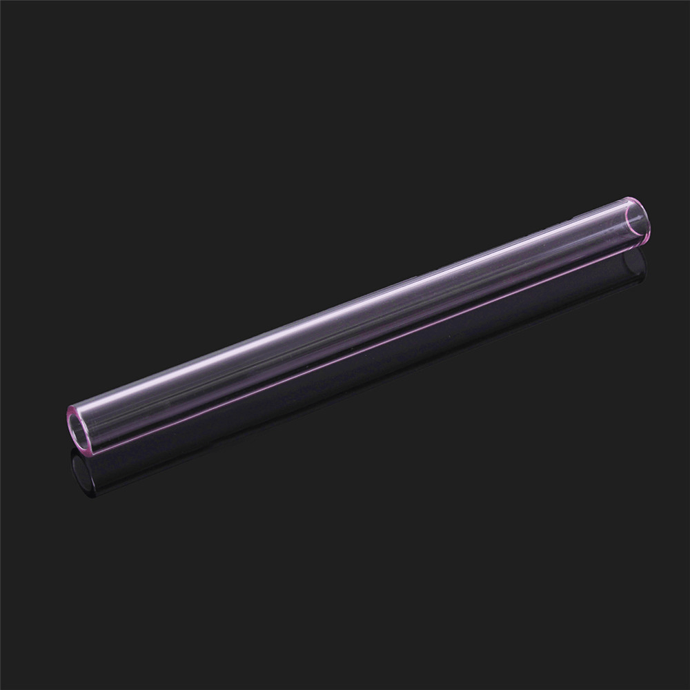 4Pcs 150Mm Transparent Purple Borosilicate Glass Tube Tubing Pyrex Tubes Blowing Tube Test Tube 12Mm OD 2.2 Thick Wall