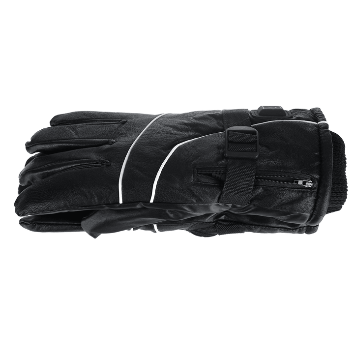 3.7V 2600/4000Mah Electrically Heated Gloves Waterproof Windproof Motorcycle Winter Warmer Outdoor Thermal Equipment