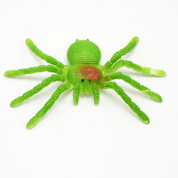 Color Soft Rubber Spider TPR Big Insect Model