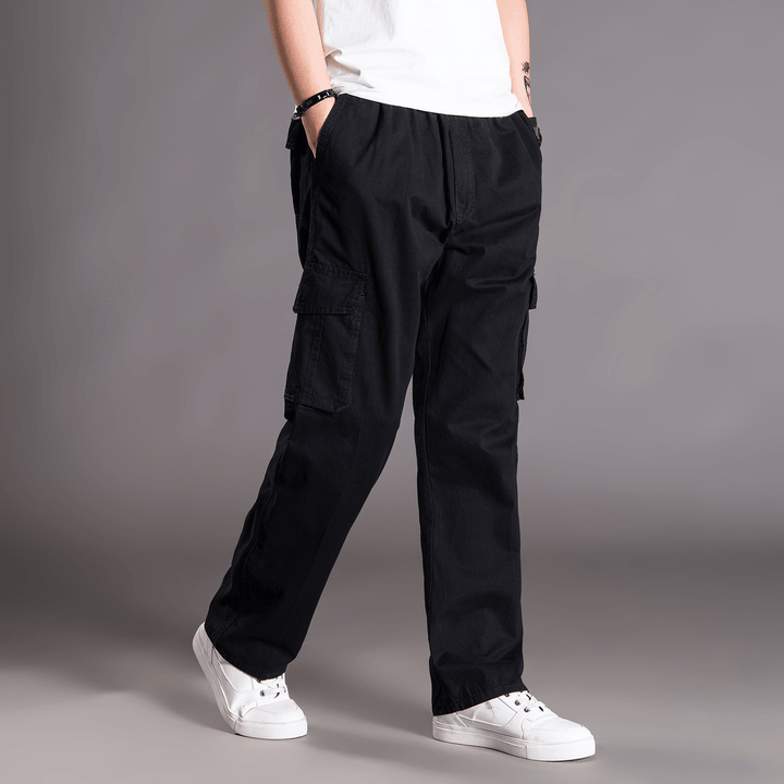 New Men'S Spring and Summer Casual Pants Men'S Overalls