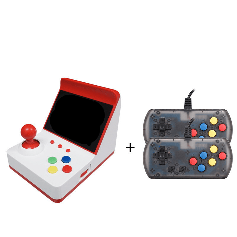 A6 Handheld Game Console Mini Retro FC Red and White Machine