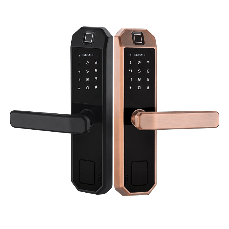 F1 Smart Fingerprint Door Lock with Keypad Electronic Intelligent Security Lock Household Bedroom Anti-Theft Door Password Card Key Locker