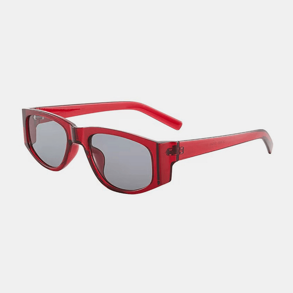 Unisex Retro Full Frame Sunshade Glasses PC Frame Polarized UV Protection Retro Fashion Sunglasses