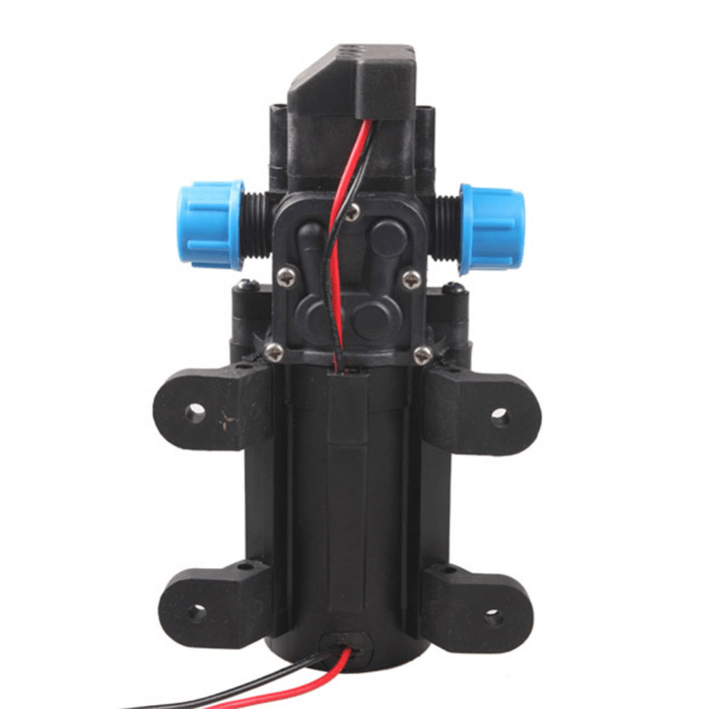 12V 60W High Pressure Micro Diaphragm Water Pump Automatic Switch 5L/Min Range 8M Diaphragm