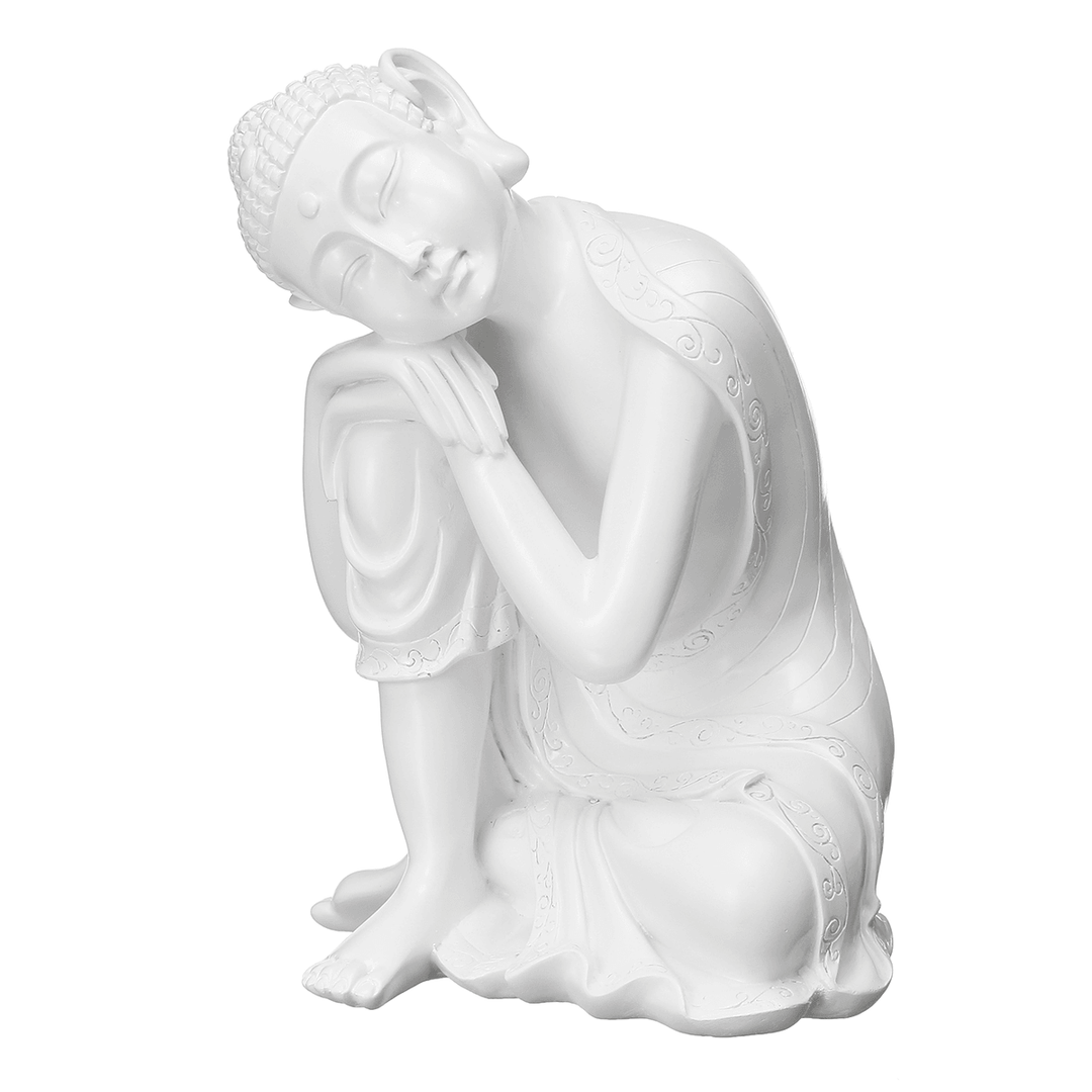 25Cm Resin Sitting Figures Garden Oudtoor Indoor Statue Ornament Decorations