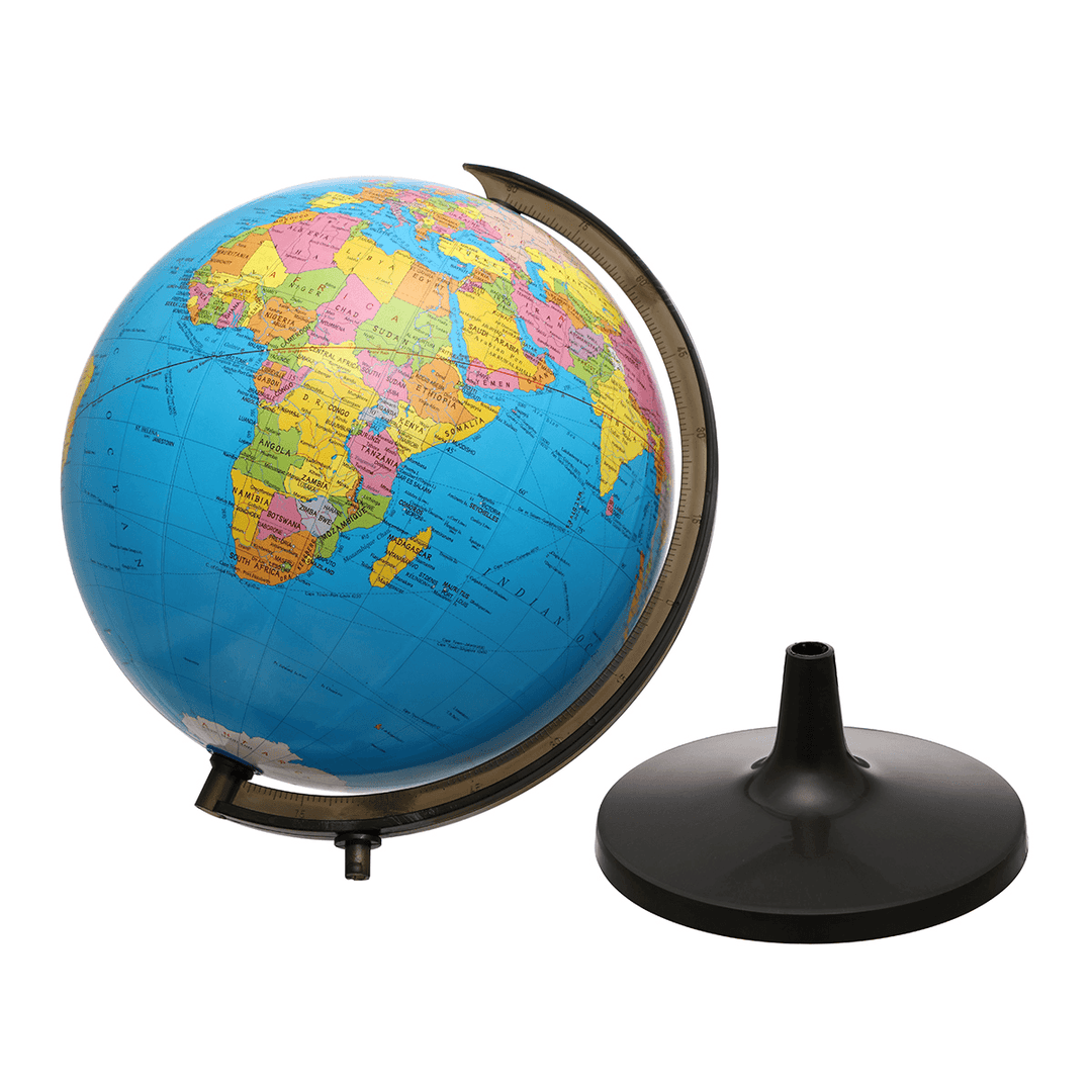 12.6Inch World Globe Students Kid Teachers Geography Learning Home Outdoor Entertainment