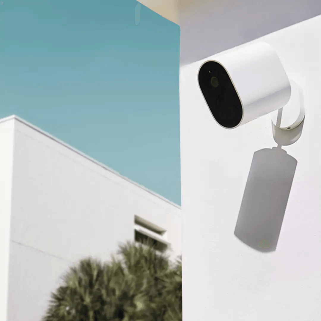 XIAOMI Smart Outdoor Security Camera 1080P Wireless 5700Mah Rechargeable Battery Powered IP65 Waterproof Home Security Camera with WDR Smart Night Vision Two-Way Audio PIR Human Detection Support TF Card U Disk Cloud Storage