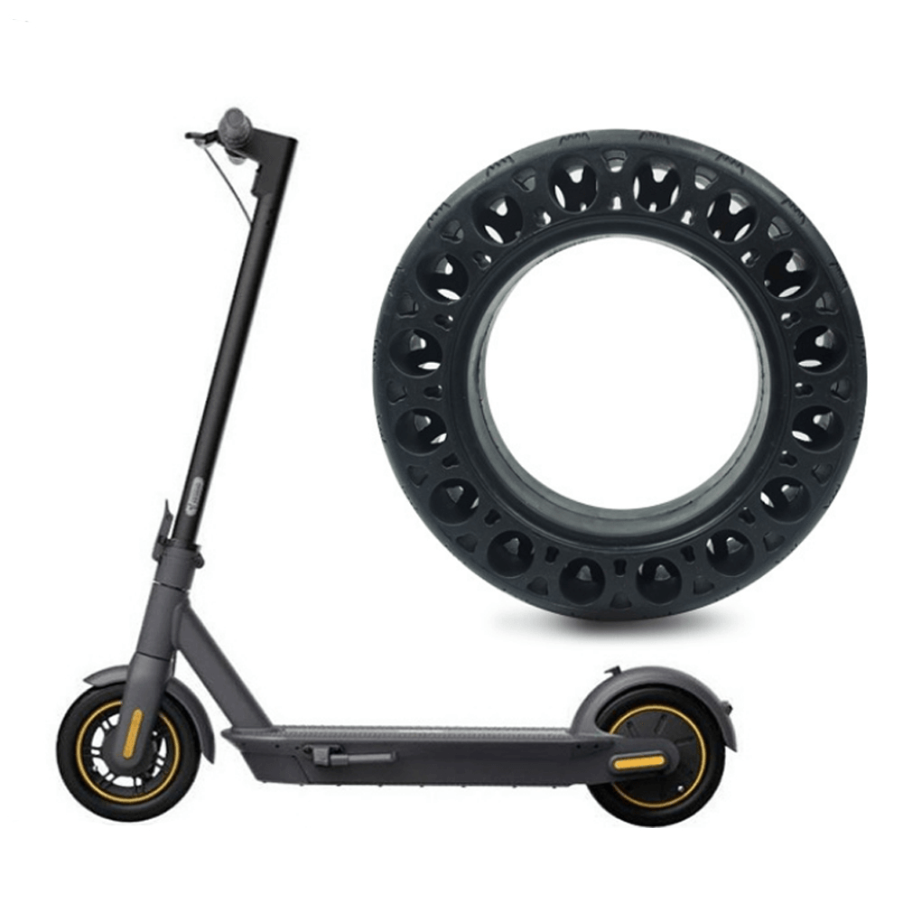 10 Inch Electric Scooter Tire 60/70-6.5 Anti-Slipping Inflatable Electric Scooter Wheel Hollow Solid Rubber Tyre for G30 Max