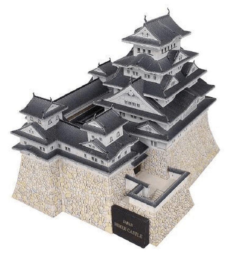 3D Paper Model of Famous Japanese Buildings