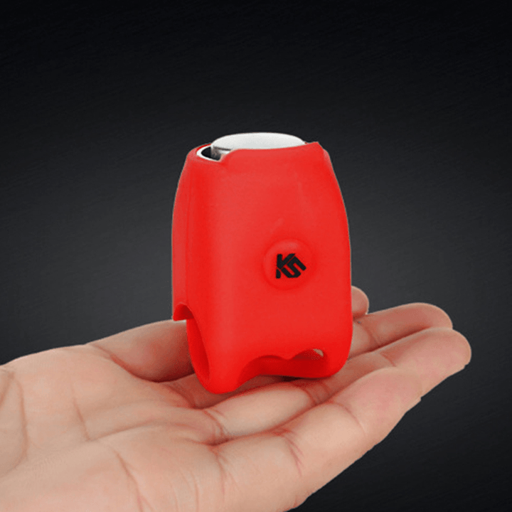 BIKIGHT Silicone Cycling Alarm Bell 120Db Electric Horn Waterproof Electric Handlebar Bike Bell