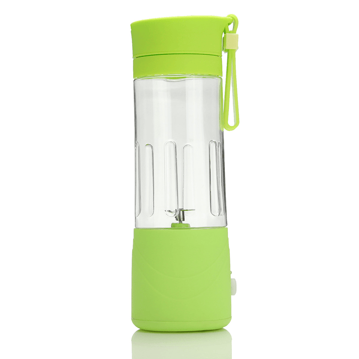 3.6V Portable Blender Smoothie Juicer Cup 14Oz Fruit Mixing Machine with 2000Mah USB Rechargeable Blender for Home