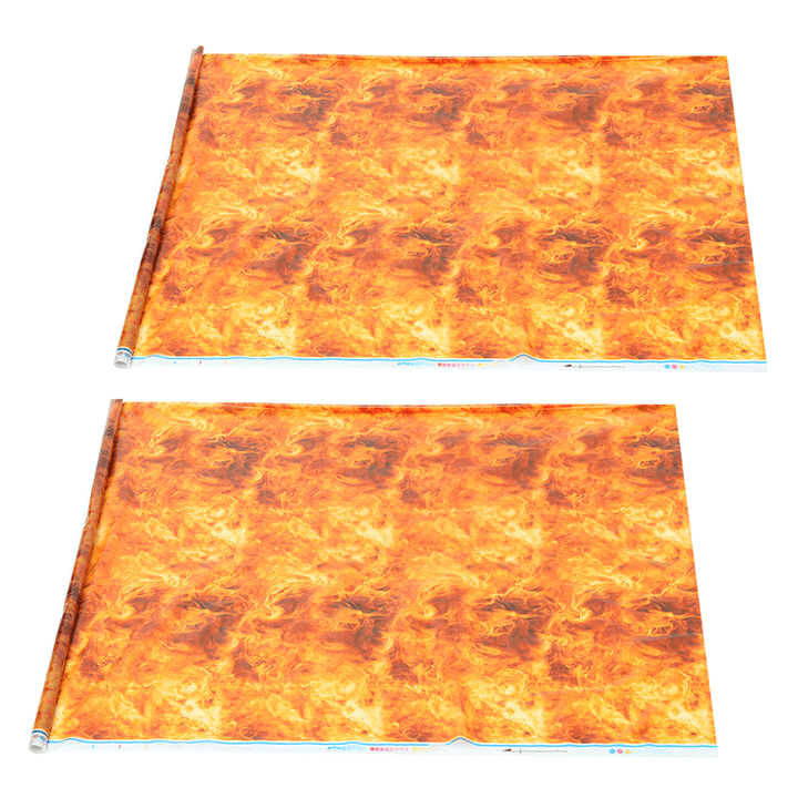 50X100/200Cm PVA Dipping Hydrographics Water Transfer Print Film Flame Patter Carbon Fiber Film Car Decor Accessories