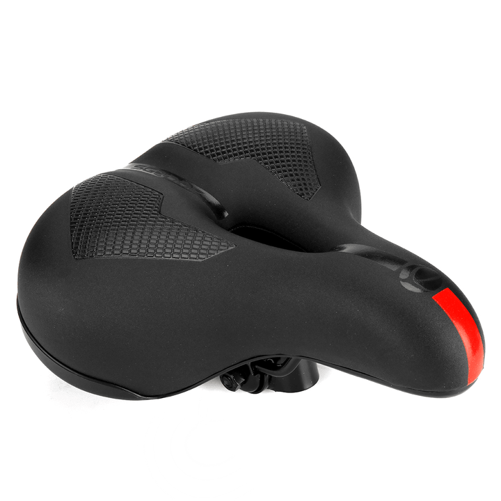 Reflective Shock Absorbing Bike Saddle Mountain Road Bicycle Seat Cushion Breathable Bicycle Accessories