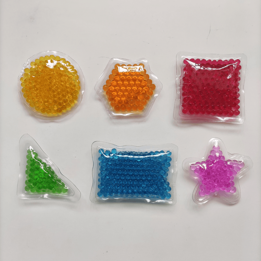 Six Sets of Zipper Bags, Hot and Cold Compress Bead Bags