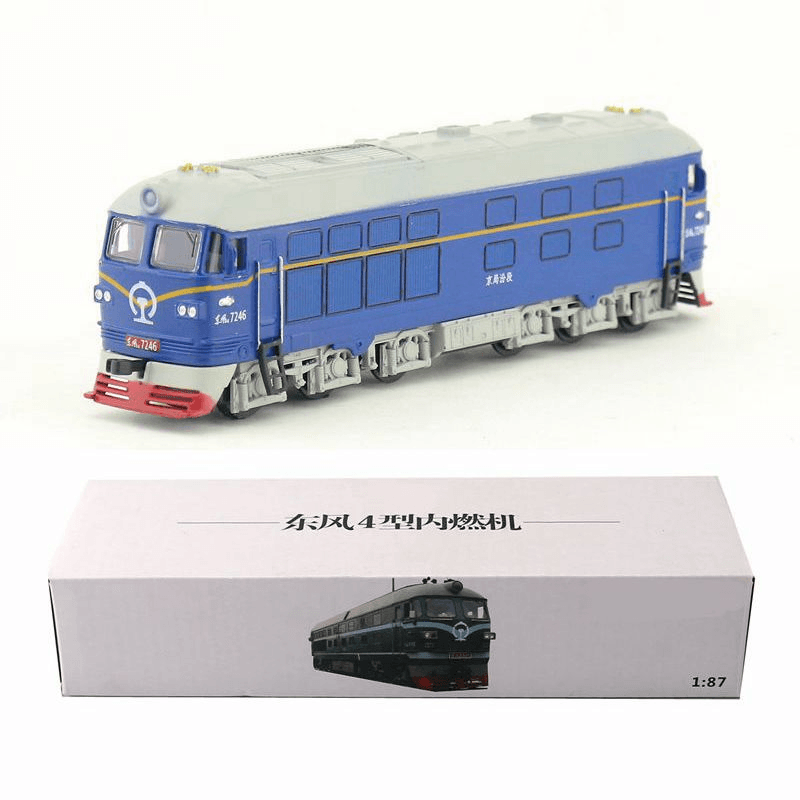 Shenghui Alloy Car Model Childrens Toy Dongfeng 7246 1518 Internal Combustion Train Pull Back Sound and Light Gift Box