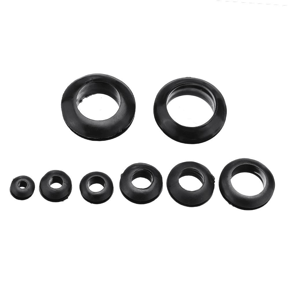 Suleve‚Ñ¢ MXRW5 180Pcs Rubber O Ring Washer Grommets Ring Anti-Slip Gasket Seal Assortment Set