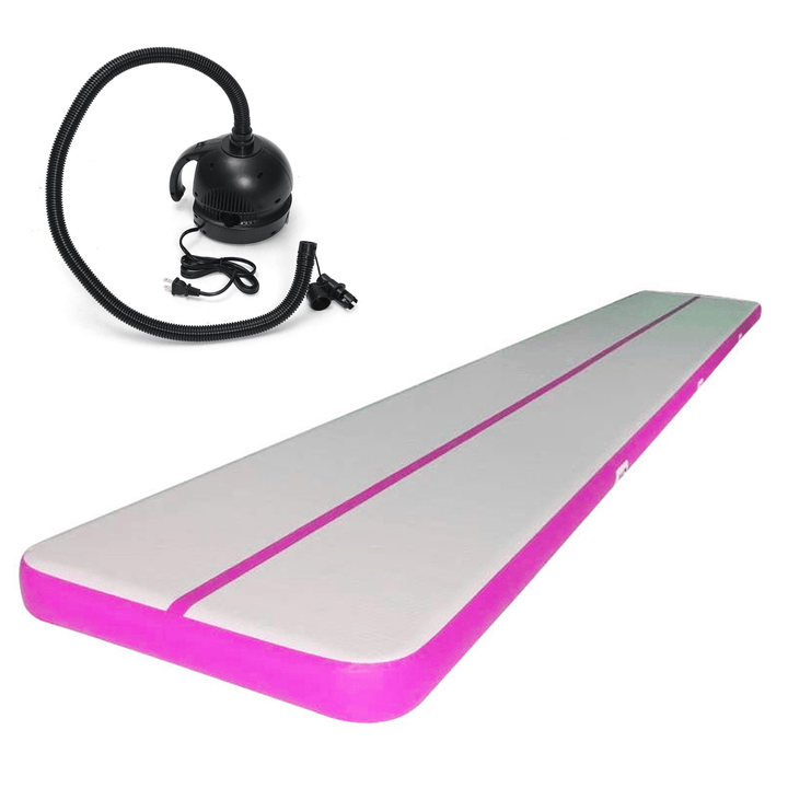 196X39X3.93Inch Airtrack Gymnastics Mat Inflatable GYM Air Track Mat Practice Training Tumbling Pad - MRSLM