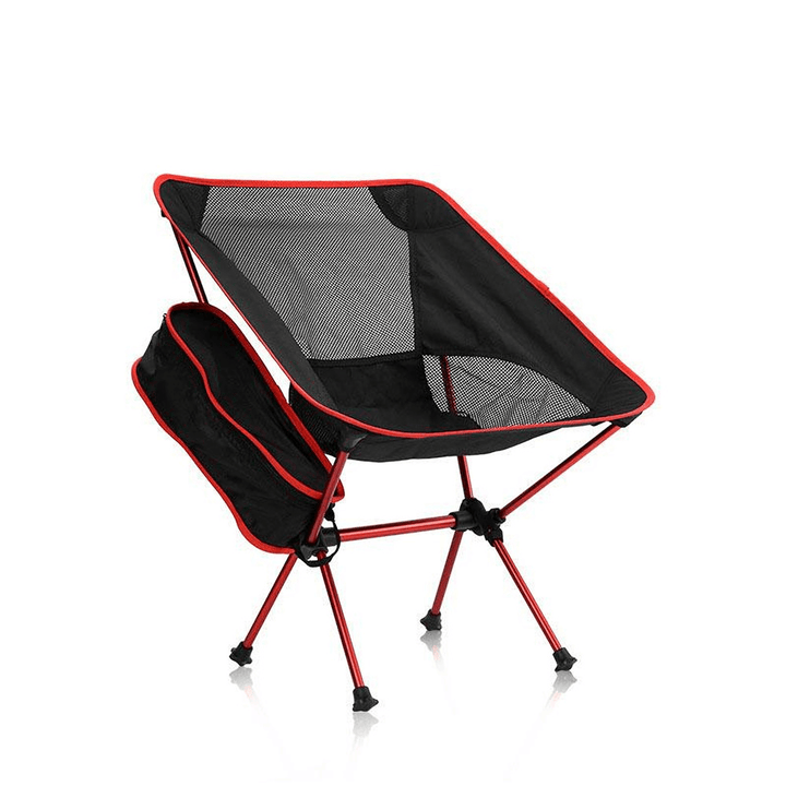 Folding Chair Portable Aluminum Moon Chair Leisure Folding Chair Outdoor Beach Outdoor Fishing Camping Barbecue Picnic Beach Load 150Kg